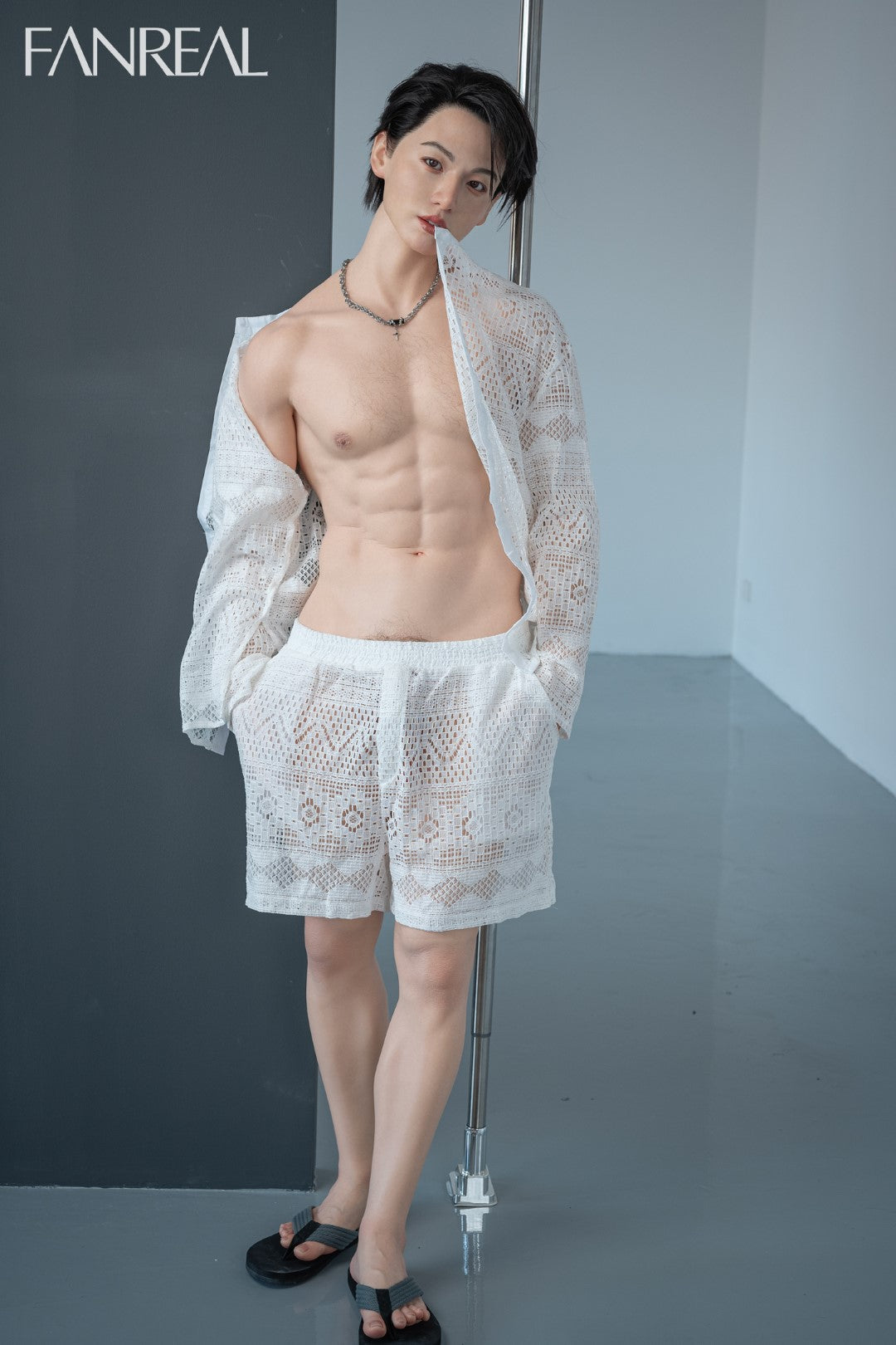 Kevin meessoost seksnukk (FanReal Doll 173 cm silikoon)