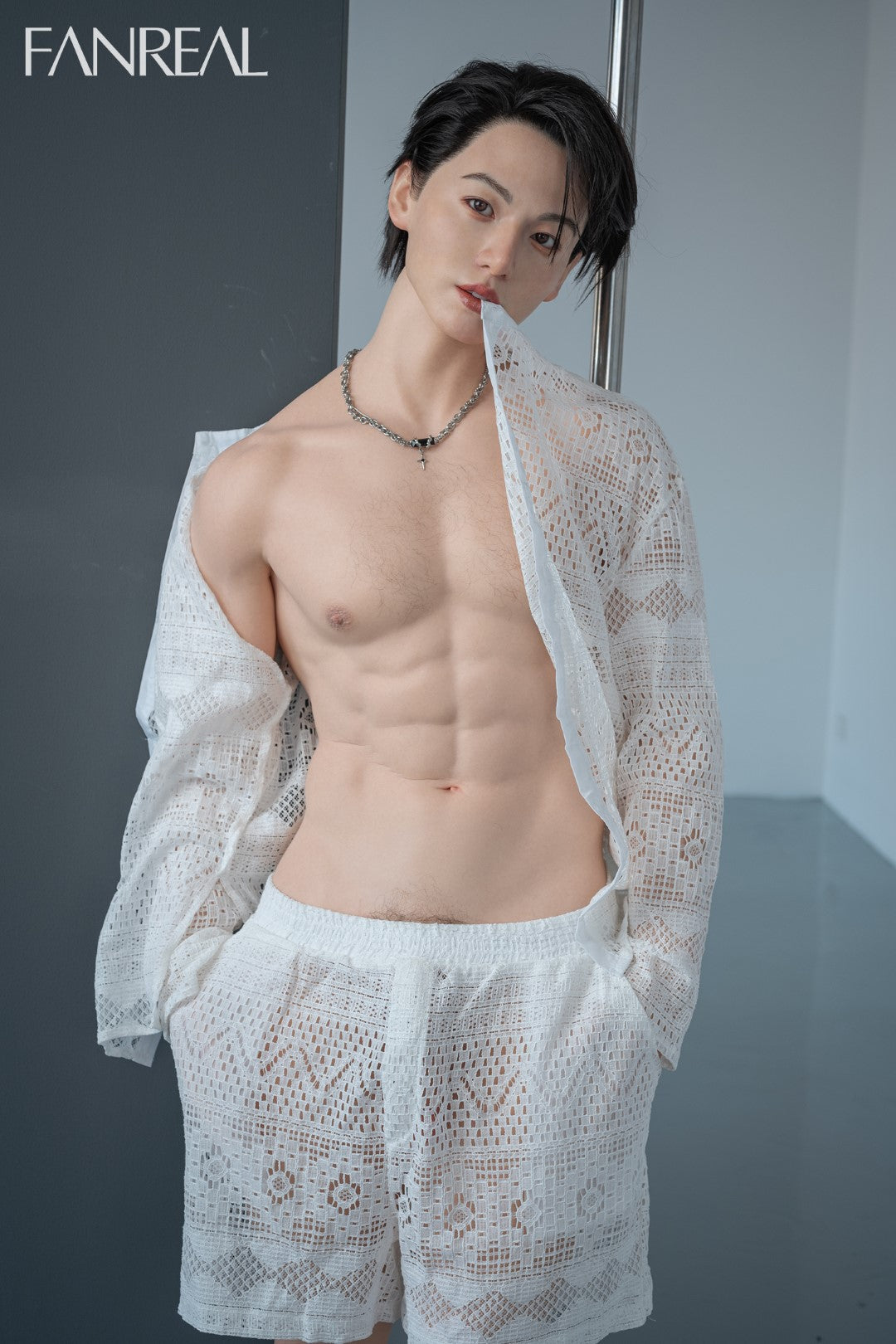 Kevin meessoost seksnukk (FanReal Doll 173 cm silikoon)