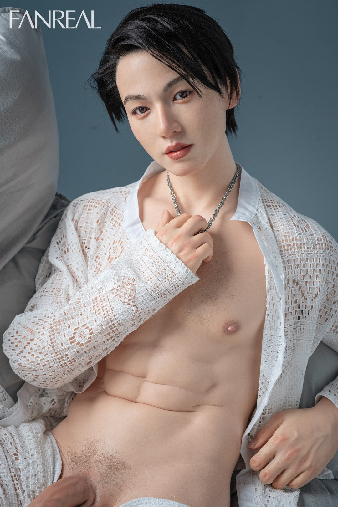 Kevin meessoost seksnukk (FanReal Doll 173 cm silikoon)