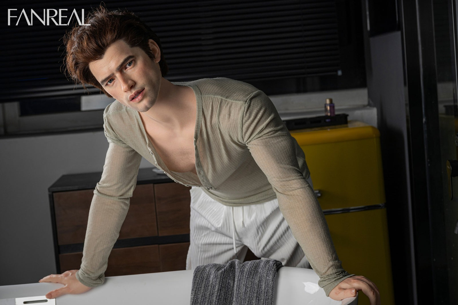 Carter meessoost seksnukk (FanReal Doll 173 cm silikoon)
