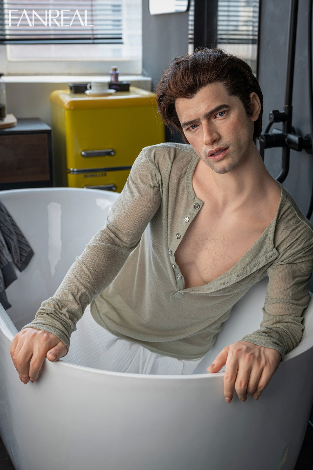 Carter meessoost seksnukk (FanReal Doll 173 cm silikoon)