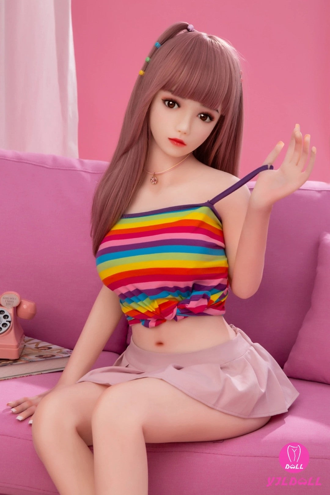 Bertha seksnukk (YJL Doll 148 cm C-Cup #175 TPE + silikoon)