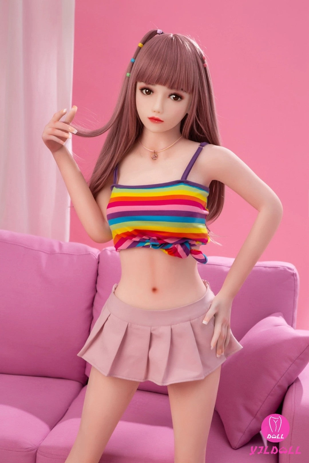 Bertha seksnukk (YJL Doll 148 cm C-Cup #175 TPE + silikoon)
