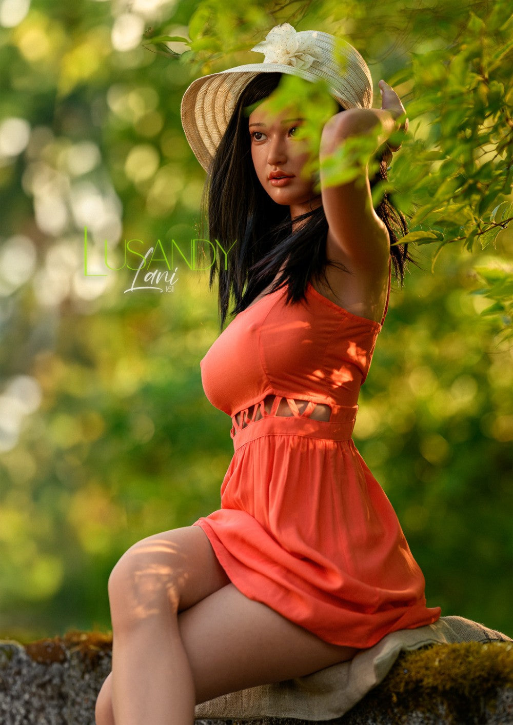 Lani seksnukk (Lusandy Doll 161 cm D-tass silikoon)