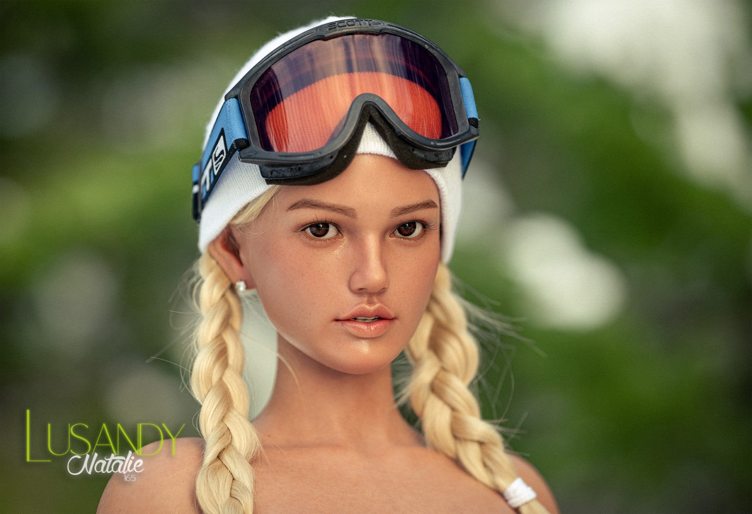 Natalie seksinukk (Lusandy Doll 165 cm D-korv silikoon)