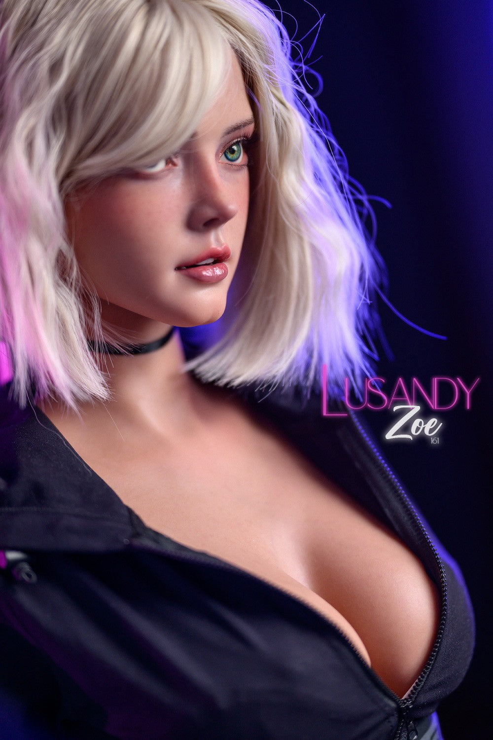 Zoe seksnukk (Lusandy Doll 161 cm D-tass silikoon)