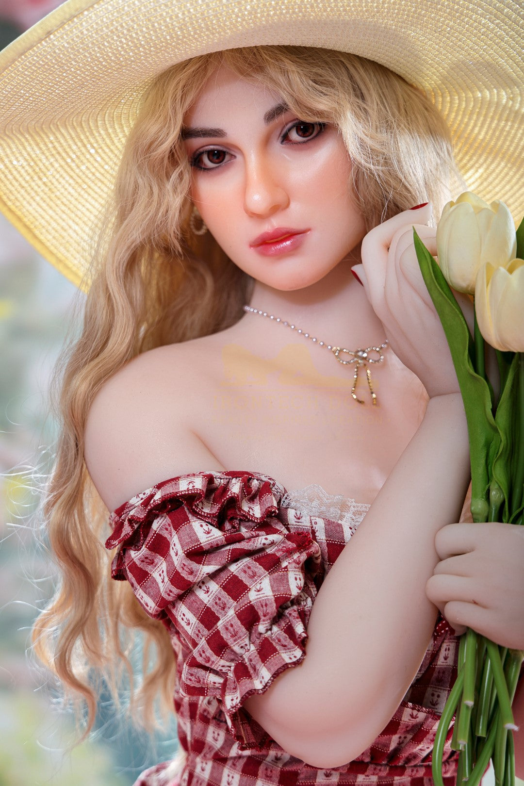 Tina seksnukk (Irontech Doll 162 cm A-Cup S45 TPE + silikoon)
