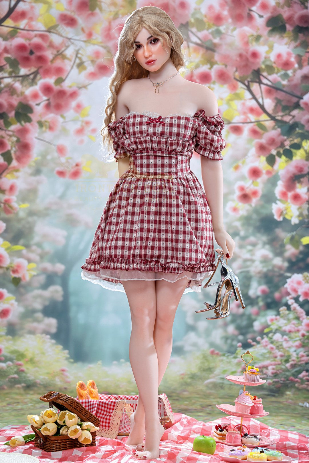Tina seksnukk (Irontech Doll 162 cm A-Cup S45 TPE + silikoon)