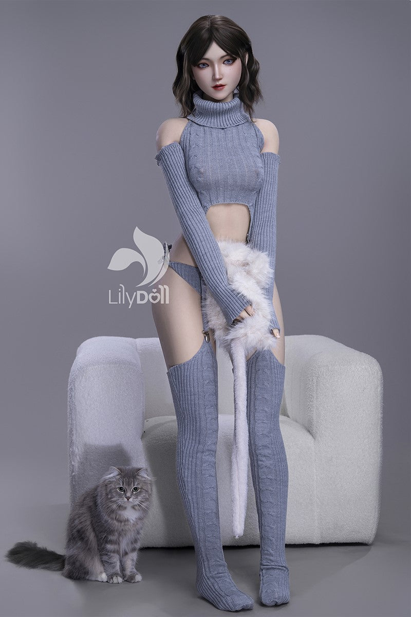 Freya-D seksinukk (LilyDoll 159 cm B tass #LH031A-D TPE+Silikoon