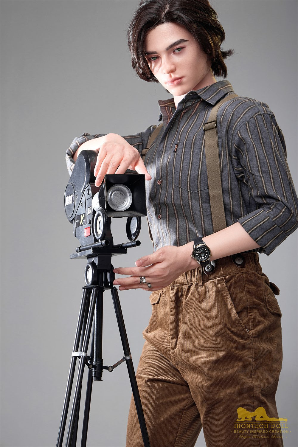 Lucas meessoost seksnukk (Irontech Doll 170cm M9 silikoon)