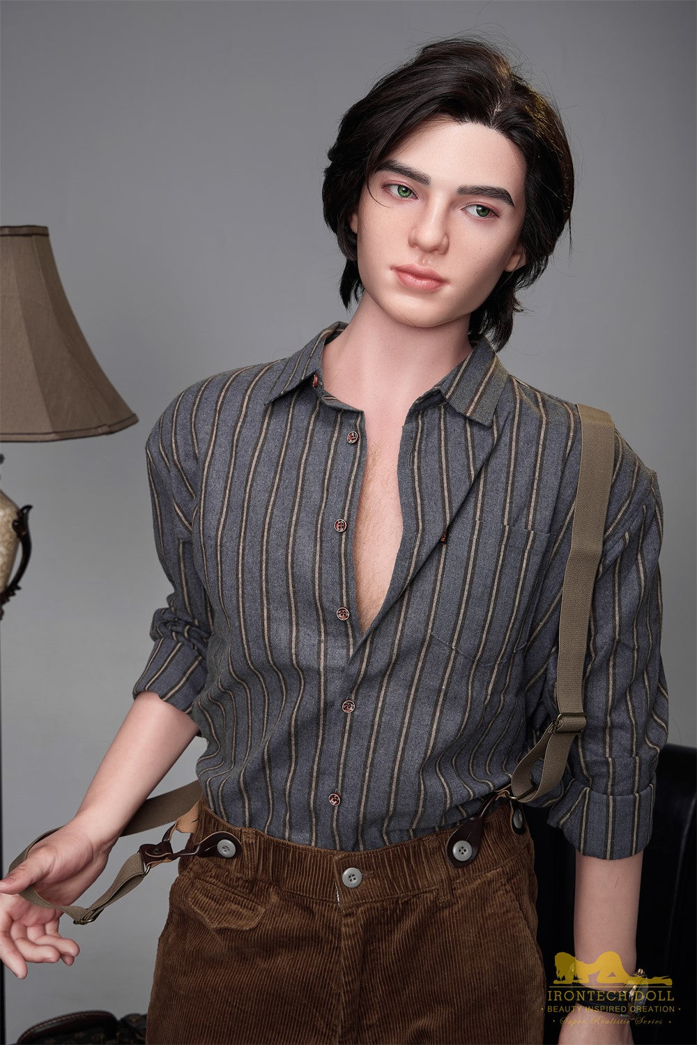 Lucas meessoost seksnukk (Irontech Doll 170cm M9 silikoon)