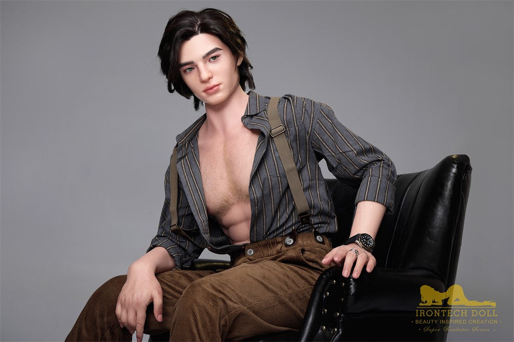 Lucas meessoost seksnukk (Irontech Doll 170cm M9 silikoon)
