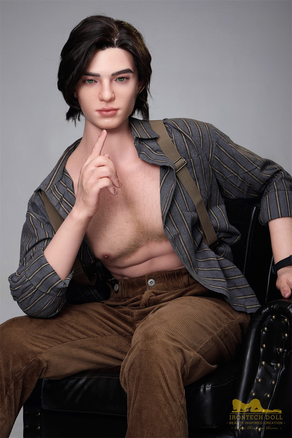 Lucas meessoost seksnukk (Irontech Doll 170cm M9 silikoon)