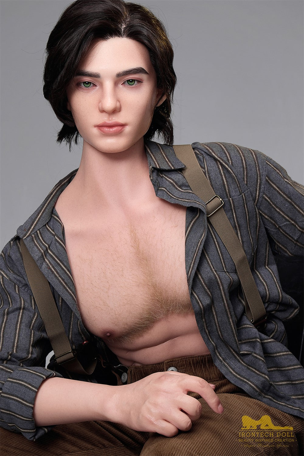 Lucas meessoost seksnukk (Irontech Doll 170cm M9 silikoon)