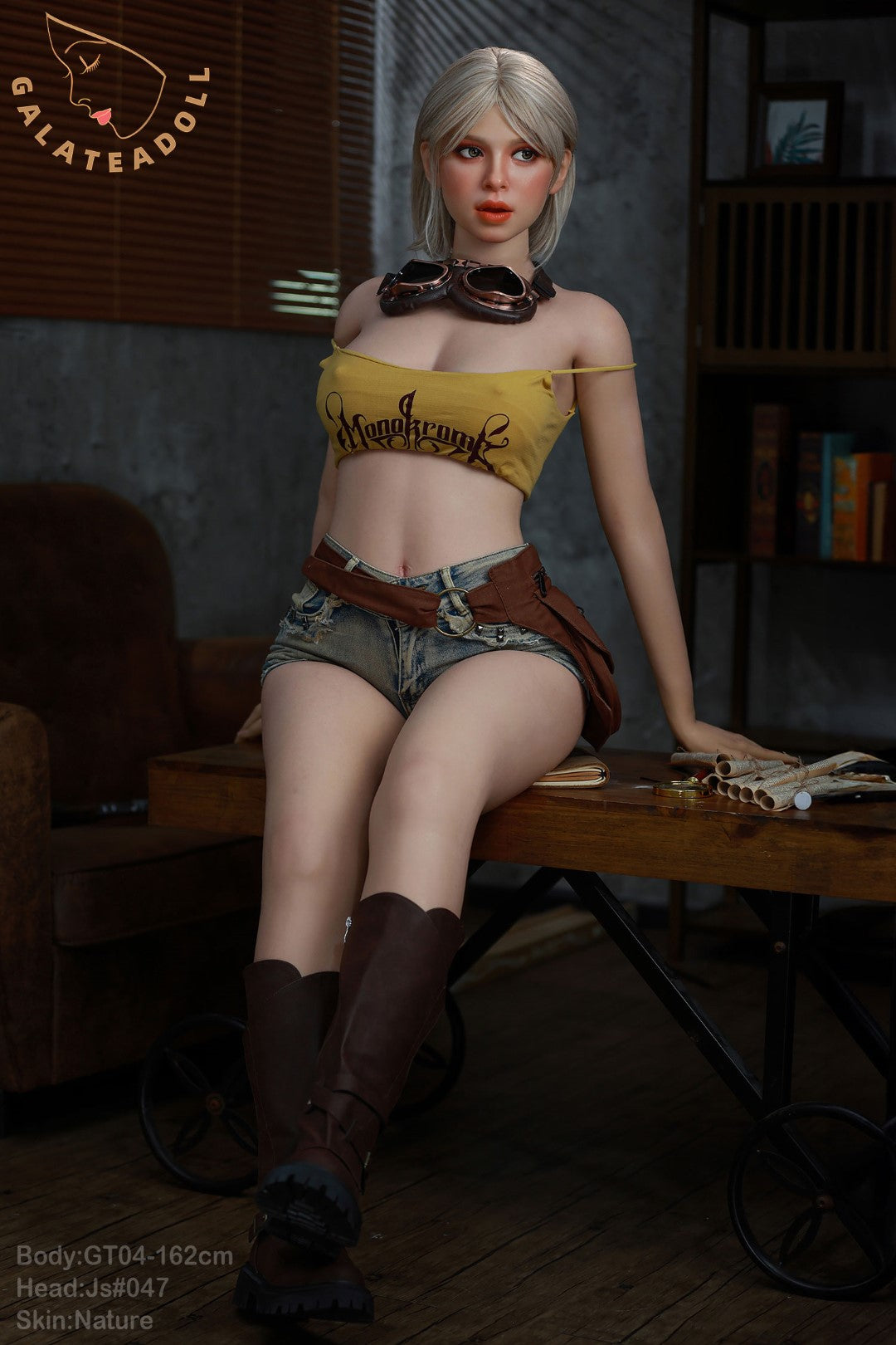 Emma seksinukk (Galatea Doll 162 cm C-Cup #047 silikoon)