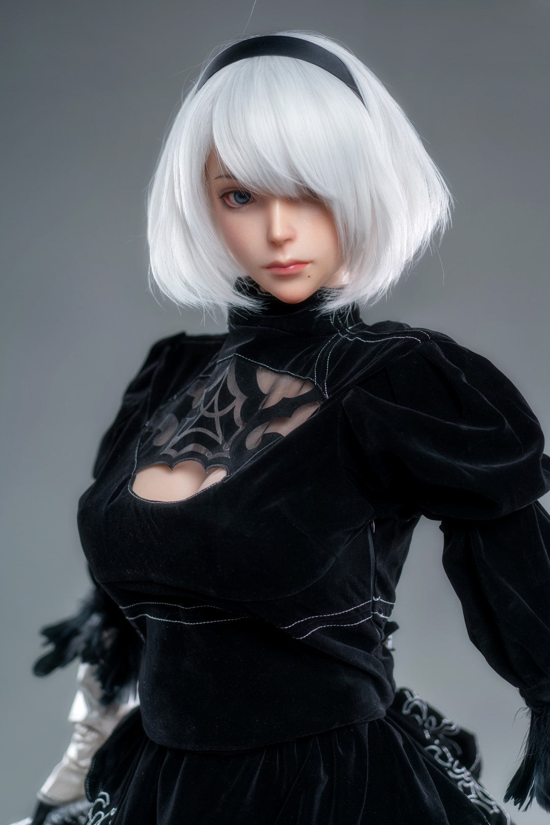 Yorha 2B seksnukk (Game Lady 171 cm E-Cup nr 18 silikoon)