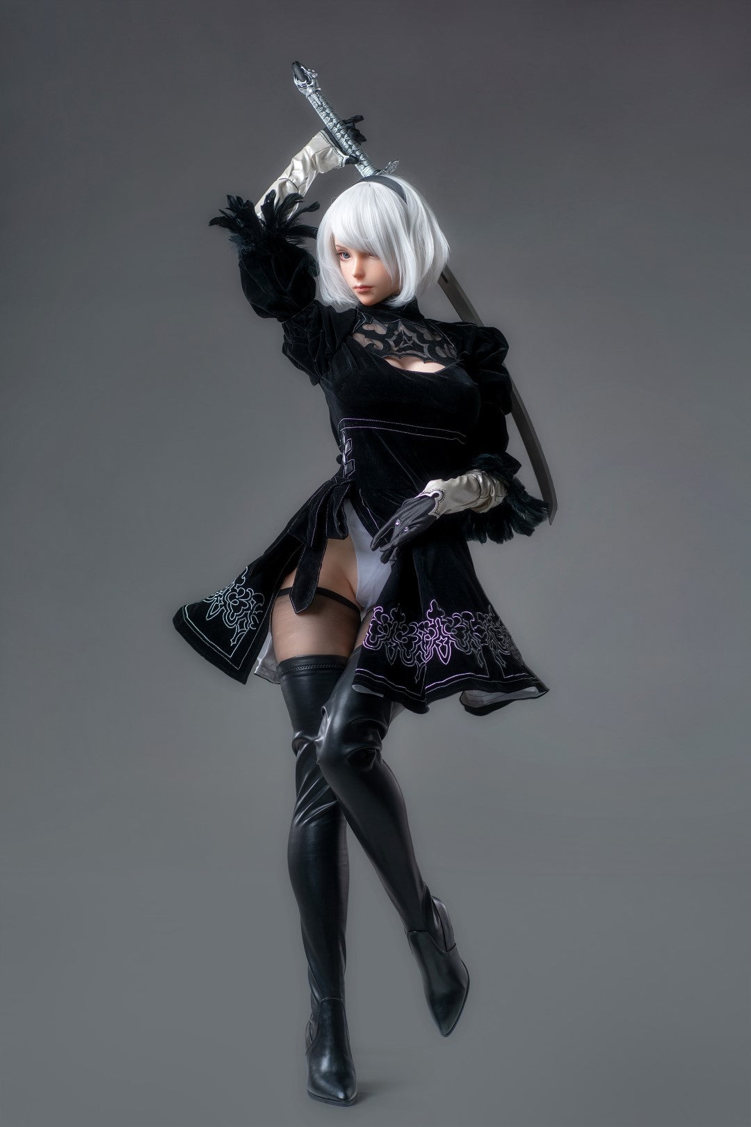 Yorha 2B seksnukk (Game Lady 171 cm E-Cup nr 18 silikoon)