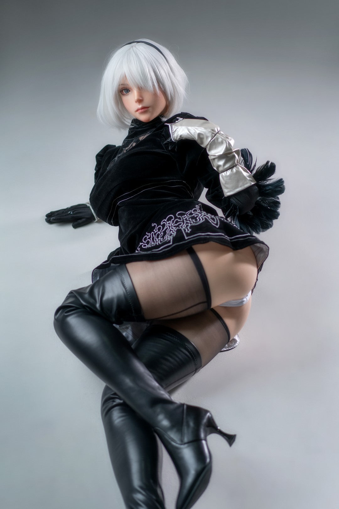 Yorha 2B seksnukk (Game Lady 171 cm E-Cup nr 18 silikoon)