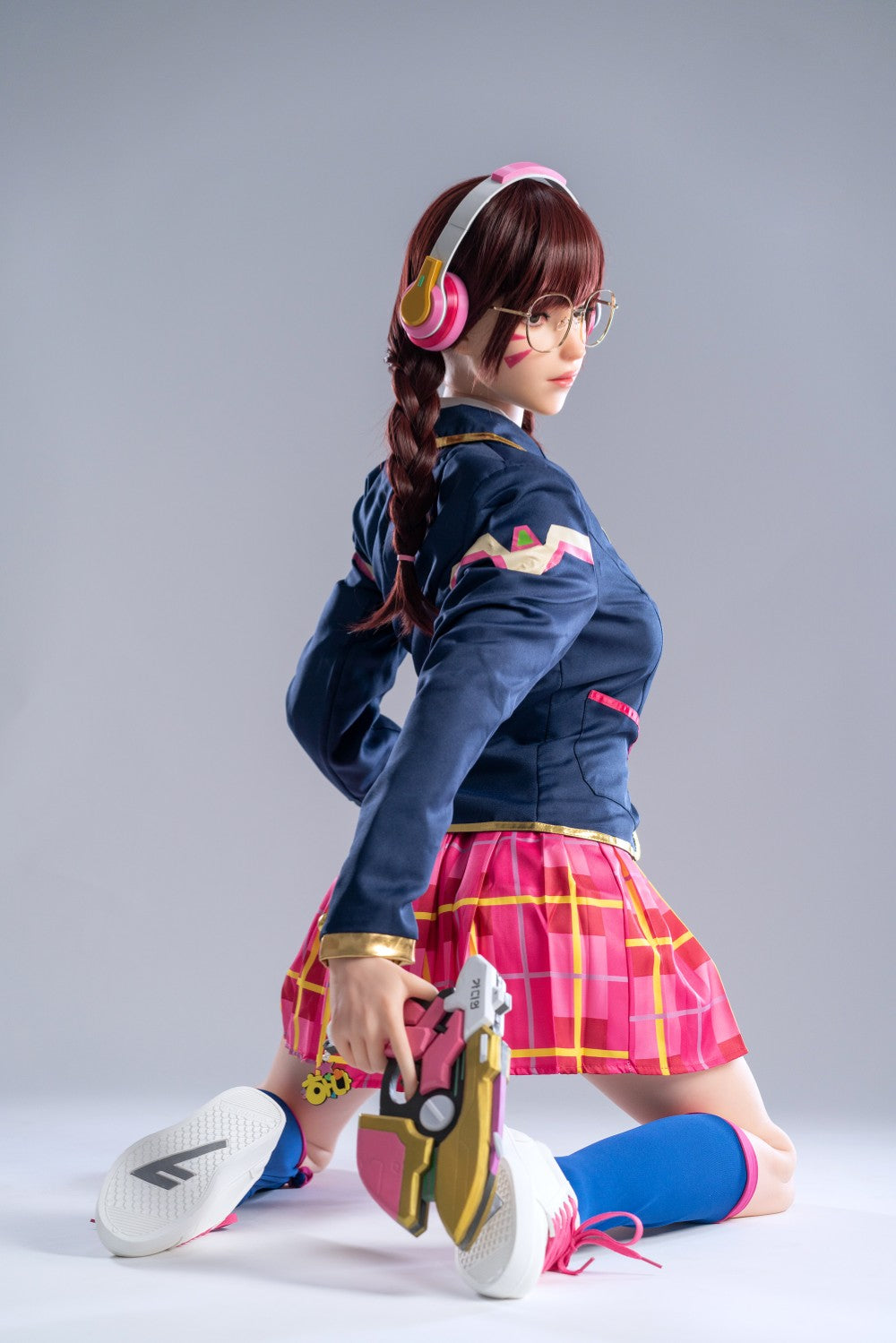D.Va Hana Song Sex Doll (Game Lady 166 cm E-Cup nr 23 silikoon)