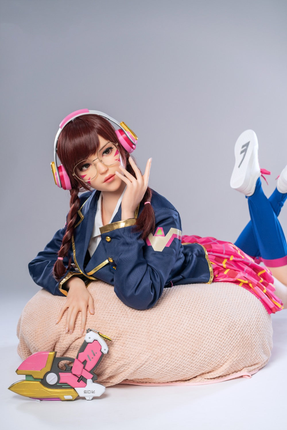 D.Va Hana Song Sex Doll (Game Lady 166 cm E-Cup nr 23 silikoon)