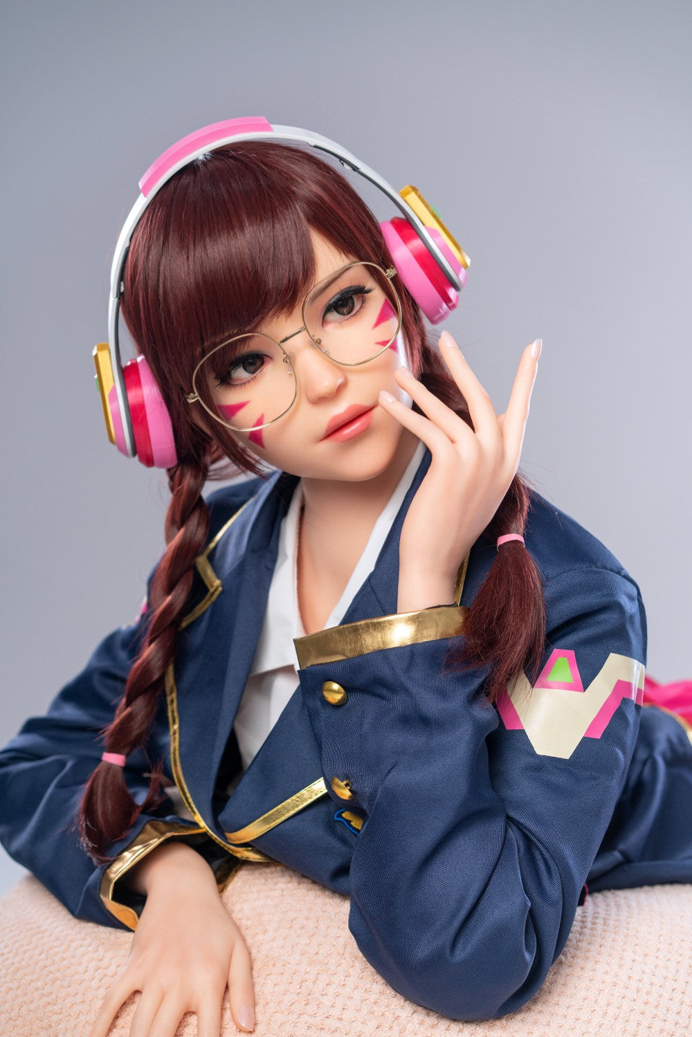 D.Va Hana Song Sex Doll (Game Lady 166 cm E-Cup nr 23 silikoon)