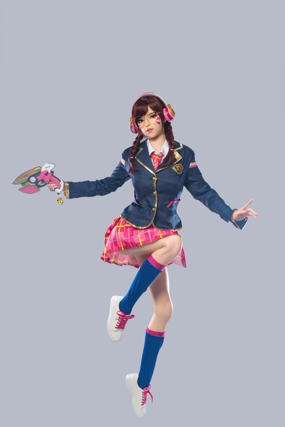 D.Va Hana Song Sex Doll (Game Lady 166 cm E-Cup nr 23 silikoon)