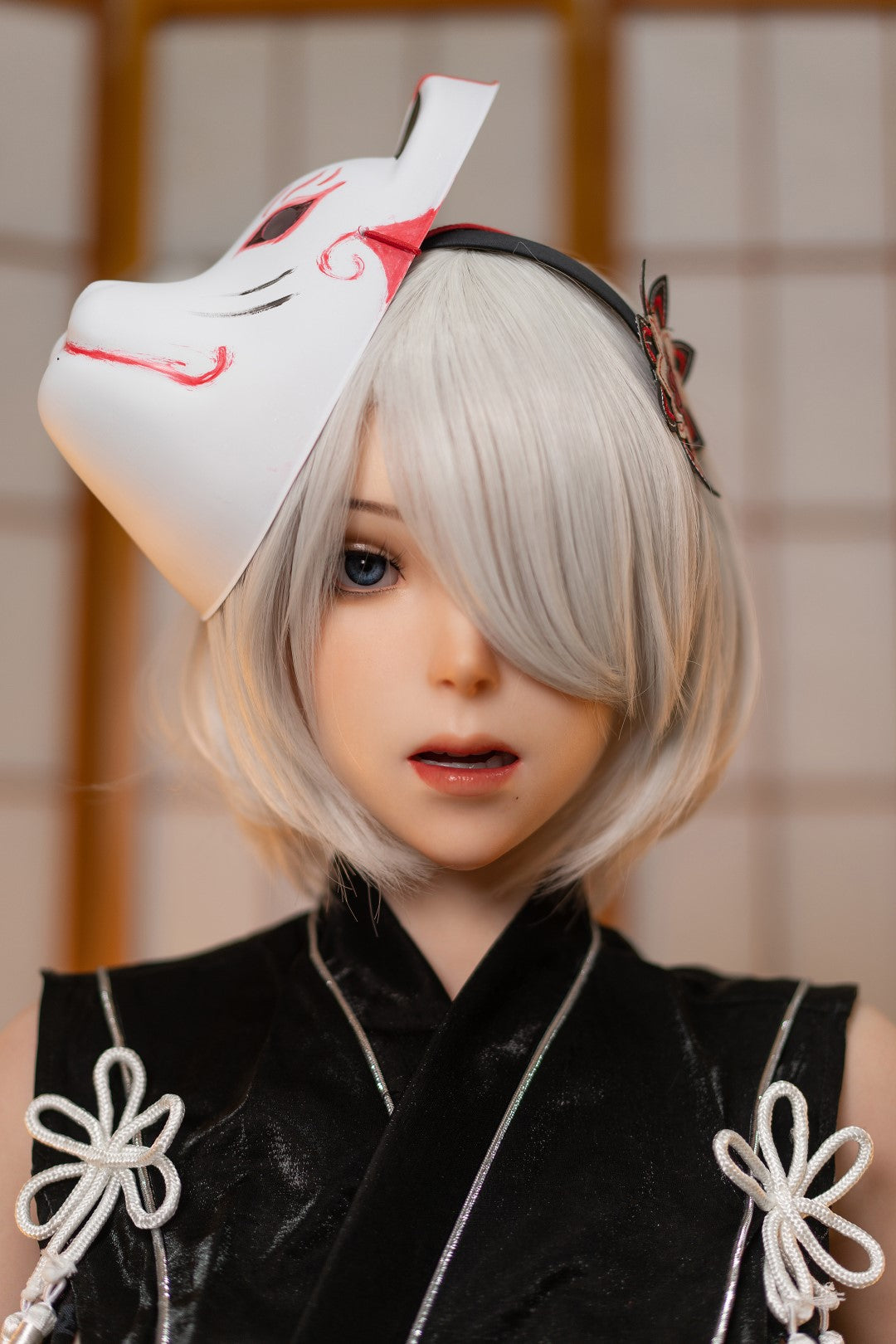 Yorha 2B seksnukk (Game Lady 171 cm E-Cup nr 24 silikoon)