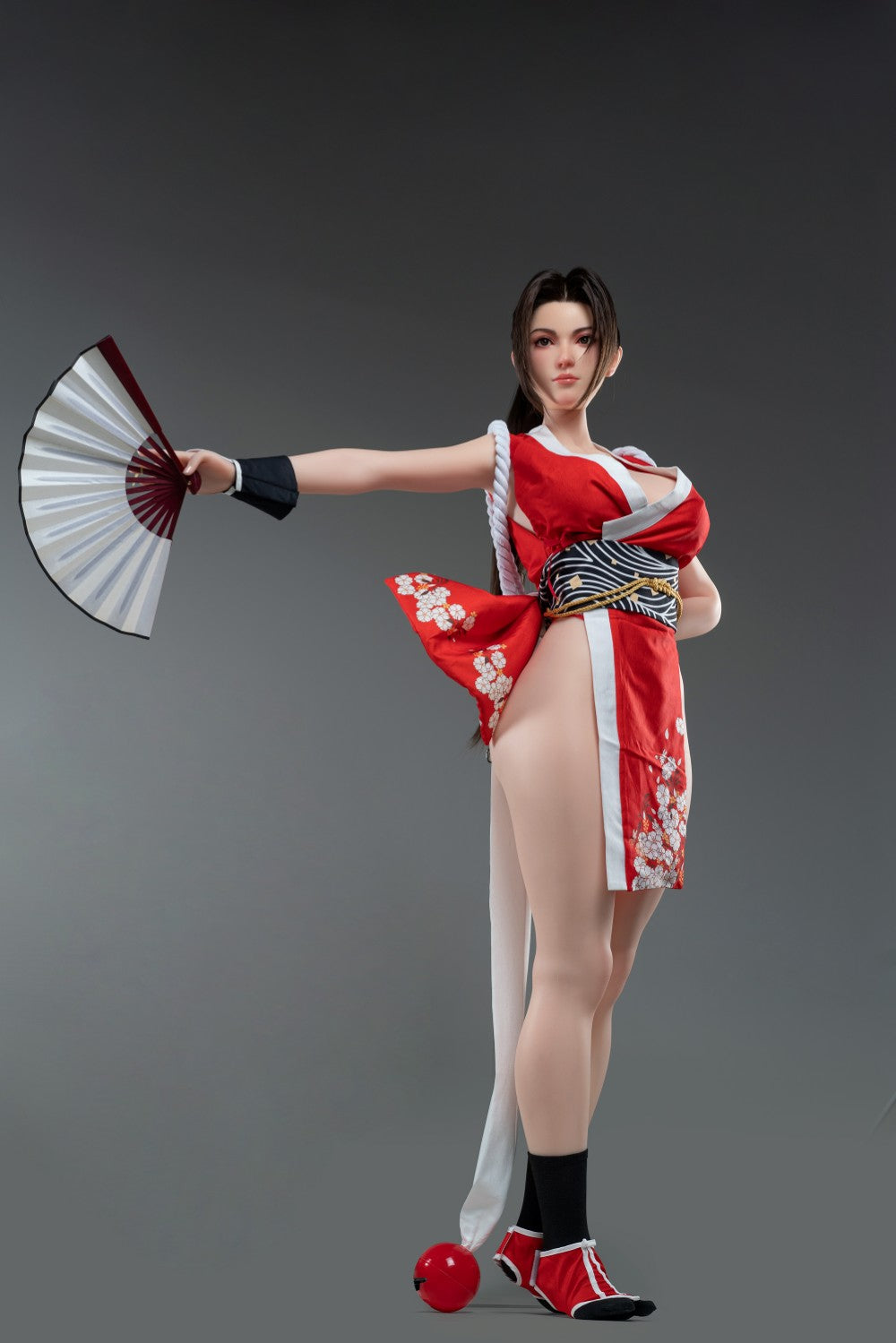 Mai Shiranui seksnukk (Game Lady 165 cm G-Cup nr 28 silikoon)