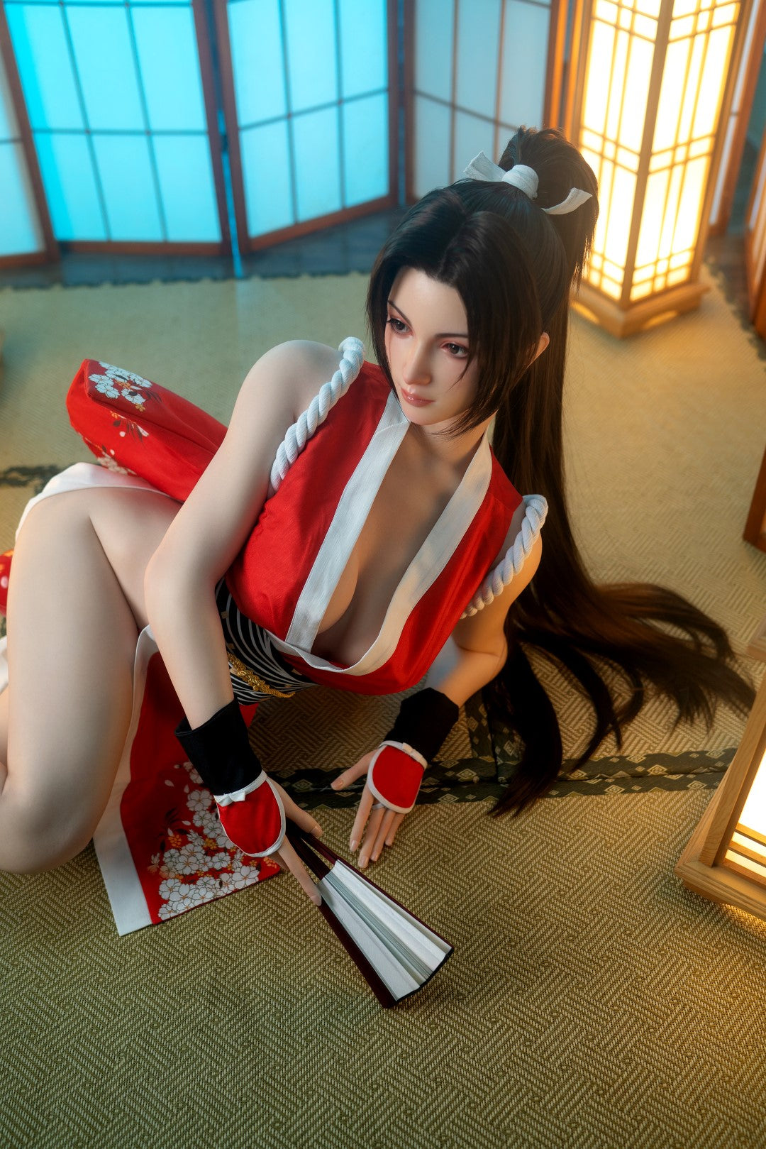 Mai Shiranui seksnukk (Game Lady 168 cm E-Cup nr 28 silikoon)