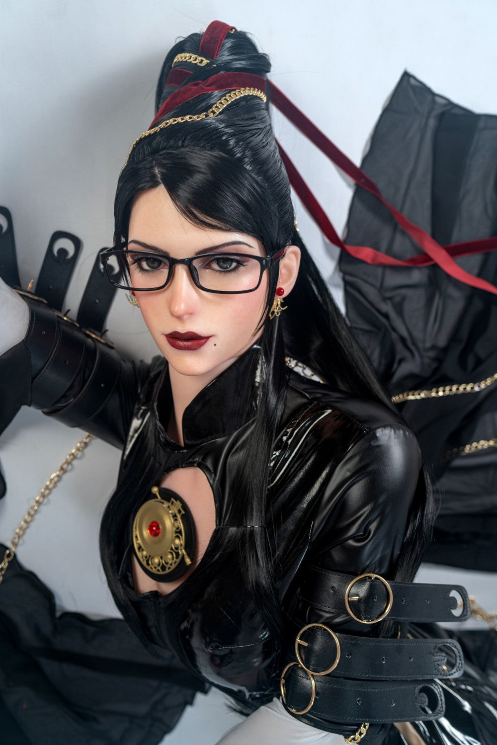 Bayonetta seksnukk (Game Lady 170 cm B-Cup nr 32-1 silikoon)