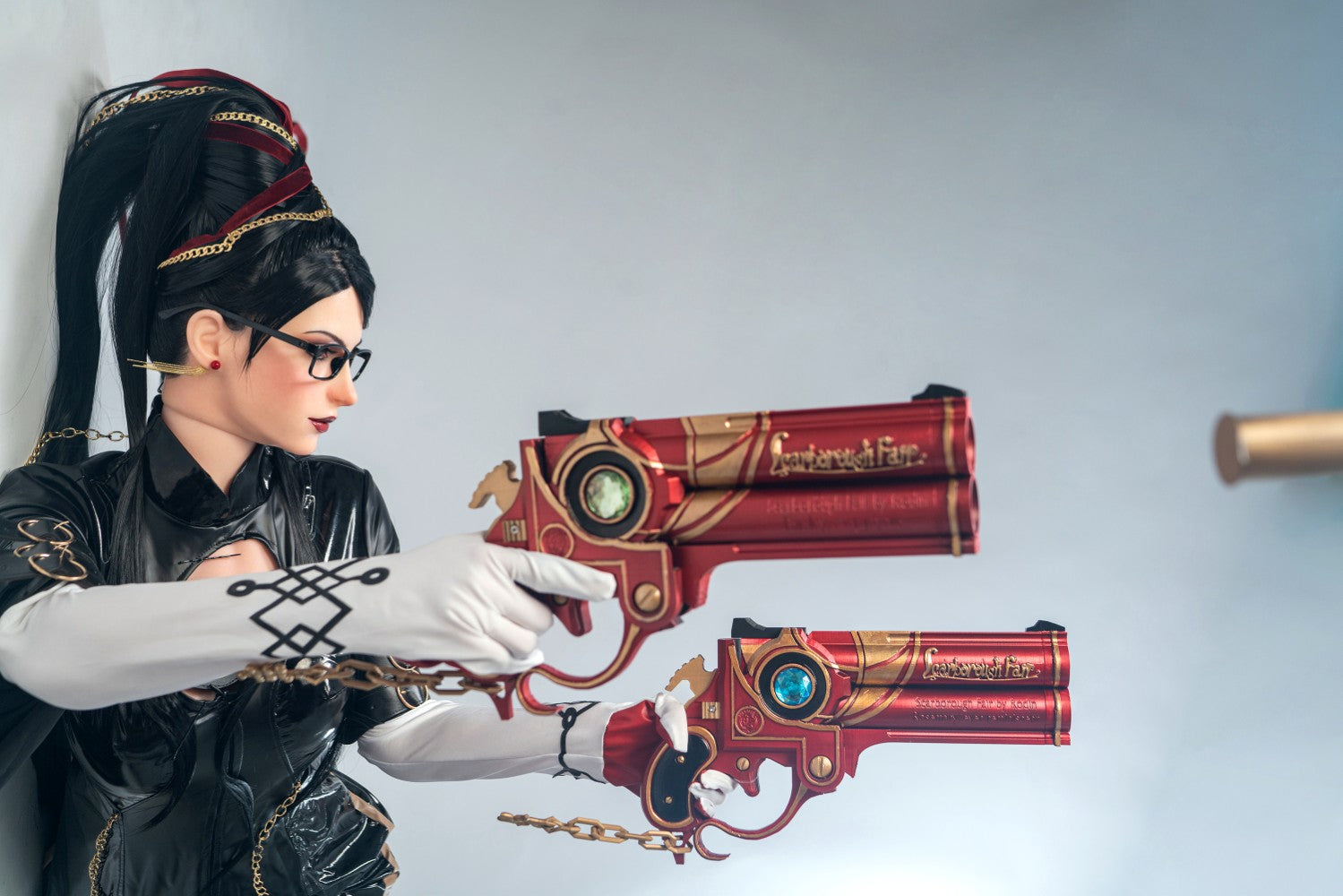 Bayonetta seksnukk (Game Lady 170 cm B-Cup nr 32-1 silikoon)