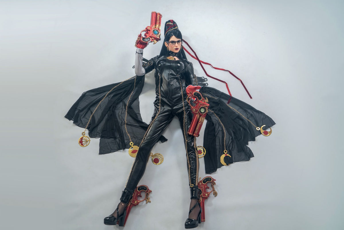 Bayonetta seksnukk (Game Lady 170 cm B-Cup nr 32-1 silikoon)