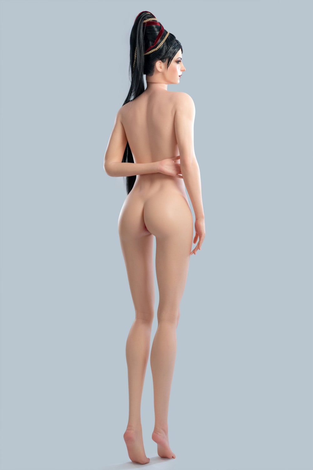 Bayonetta seksnukk (Game Lady 170 cm B-Cup nr 32-1 silikoon)