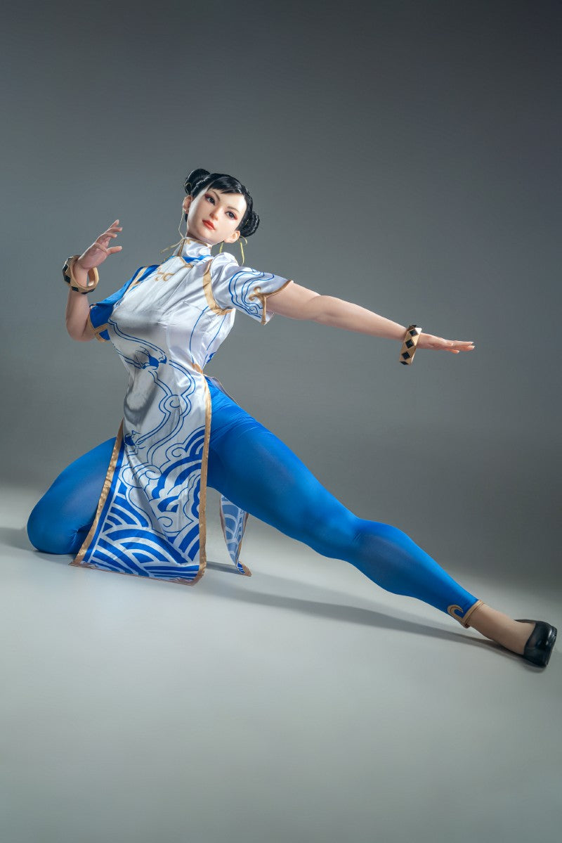 Chun Li seksnukk (Game Lady 169 cm F-Cup nr 33-1 silikoon)