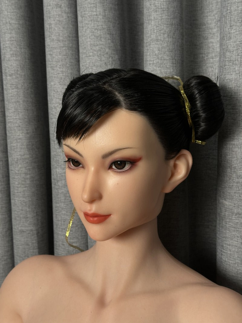Chun Li seksnukk (Game Lady 169 cm F-Cup nr 33-1 silikoon)