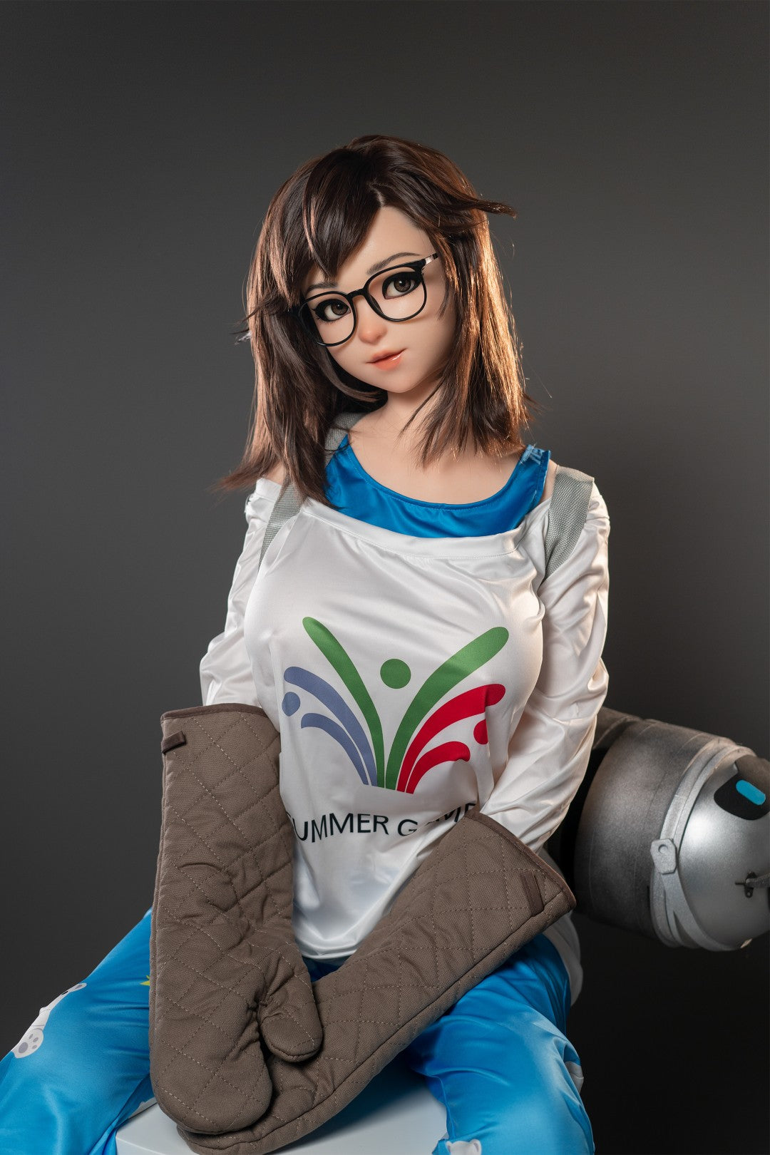 Mei Sex Doll (Game Lady 165 cm G-Cup nr 40-1 silikoon)