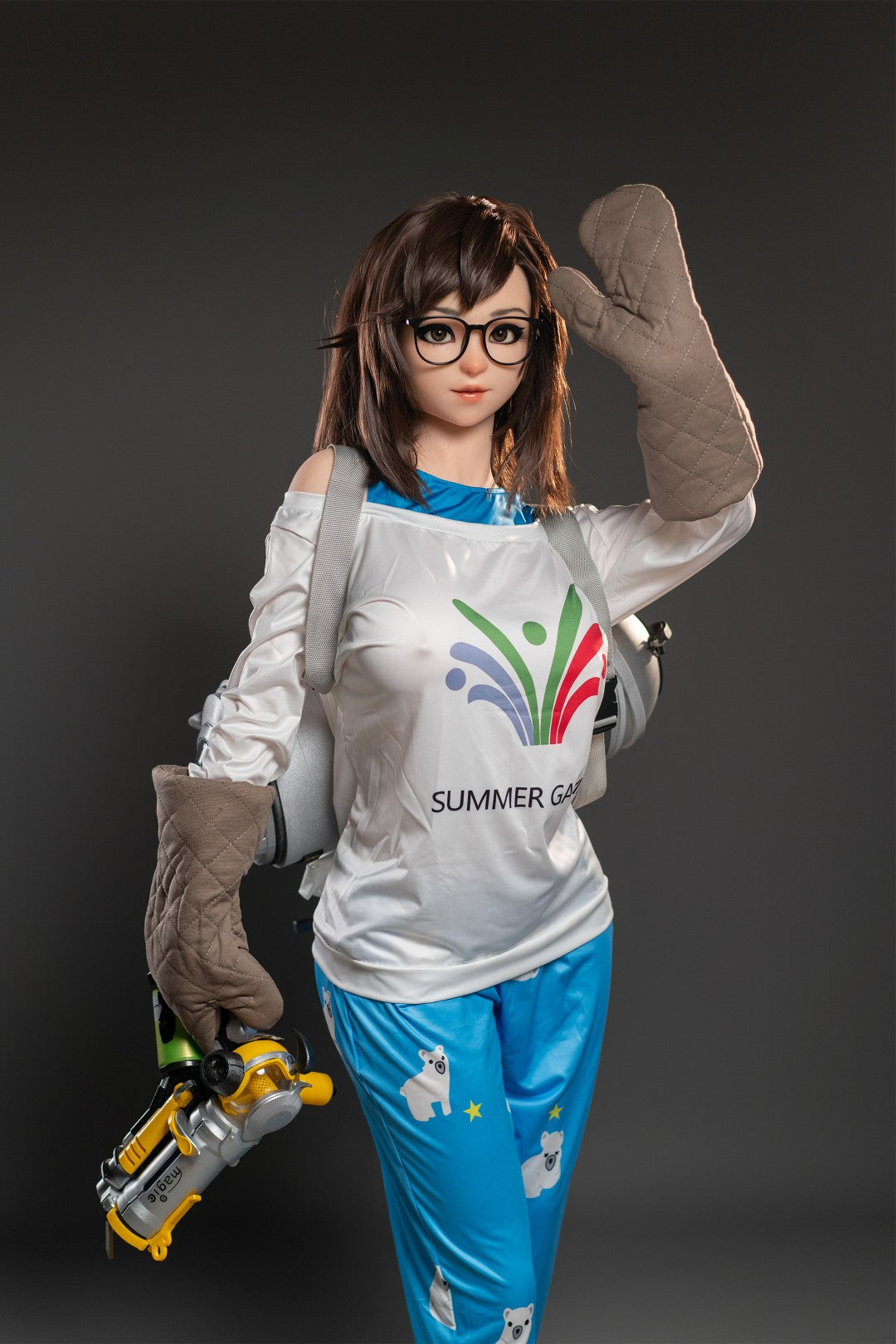 Mei Sex Doll (Game Lady 165 cm G-Cup nr 40-1 silikoon)