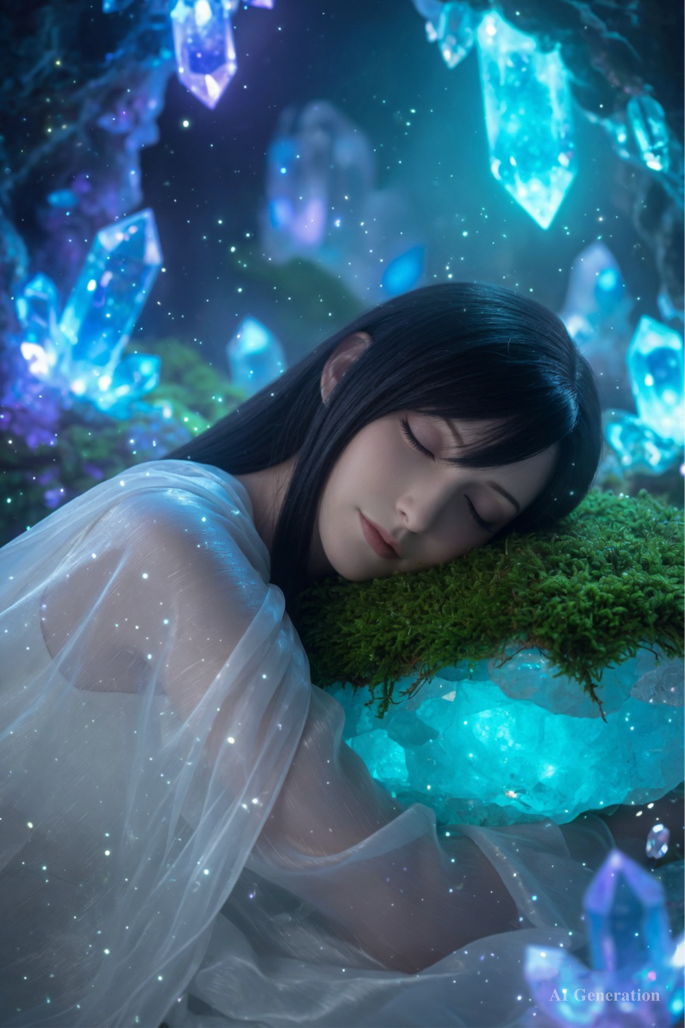 Tifa Sleeping Sex Doll (Game Lady 167 cm D-Cup nr 45 silikoon)