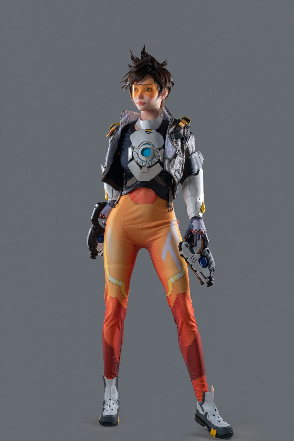 Tracer Sex Doll (Game Lady 167 cm D-Cup nr 29-1 silikoon)