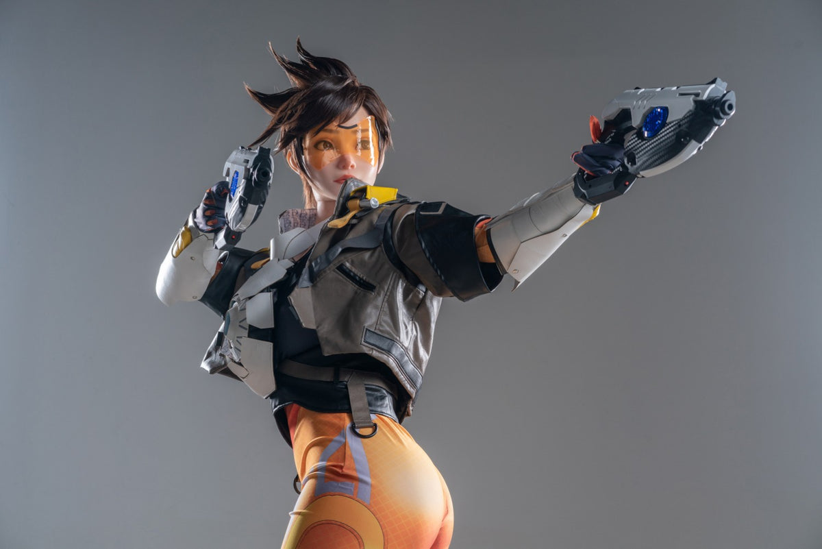 Tracer Sex Doll (Game Lady 167 cm D-Cup nr 29-1 silikoon)
