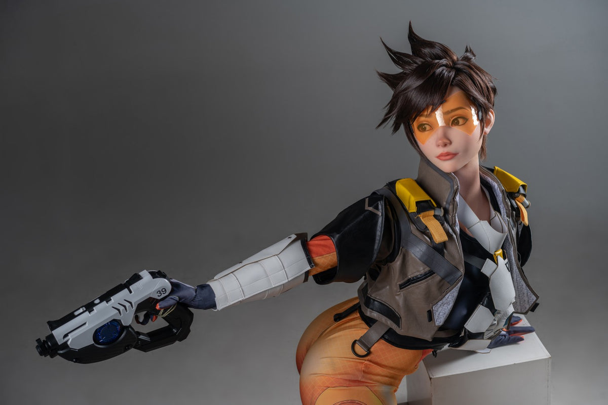 Tracer Sex Doll (Game Lady 167 cm D-Cup nr 29-1 silikoon)