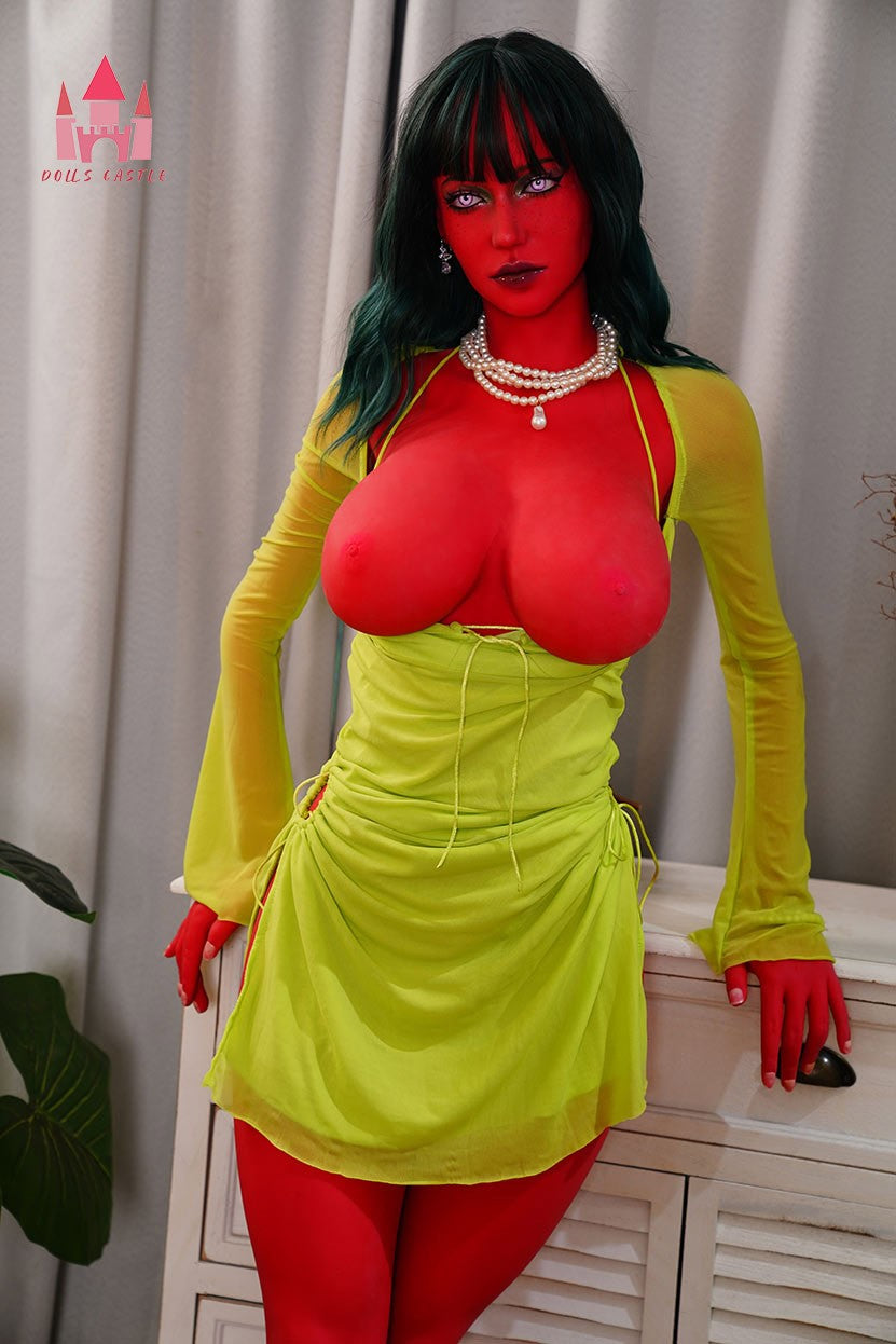 Lydia seksnukk (Dolls Castle 160 cm F-Cup # DC46 TPE)