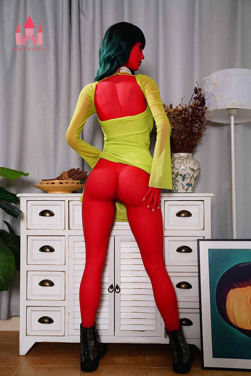 Lydia seksnukk (Dolls Castle 160 cm F-Cup # DC46 TPE)