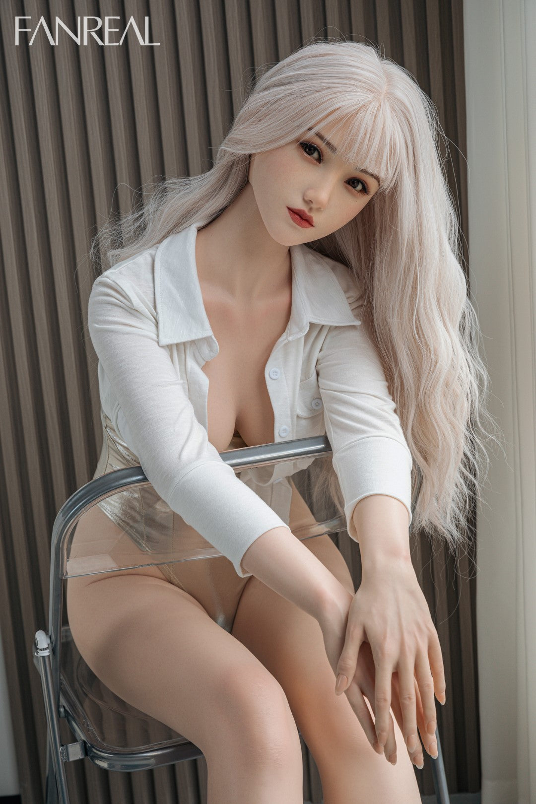 Yao Seksnukk (FanReal Doll 162 cm C-korvi silikoon)