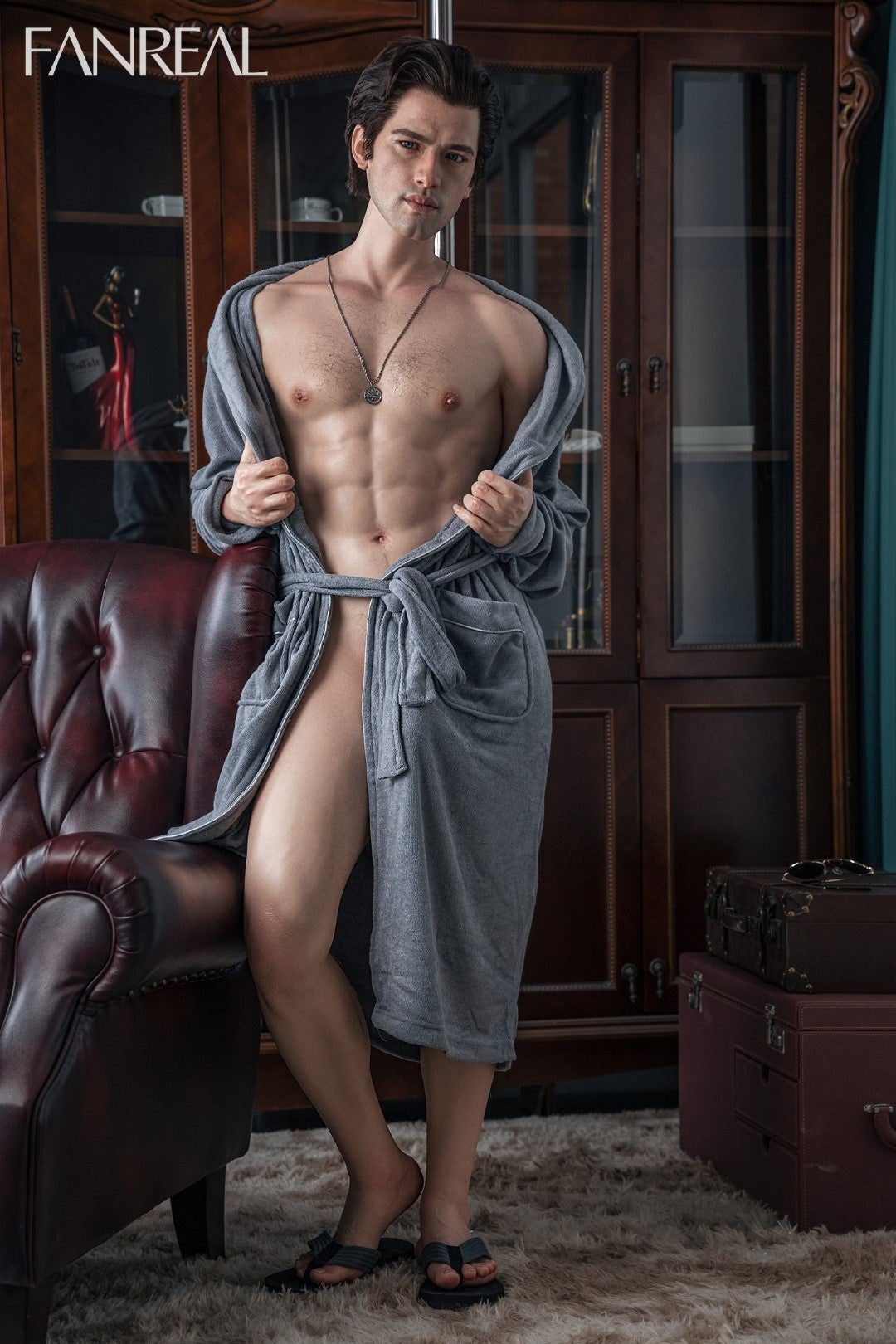 Carter meessoost seksnukk (FanReal Doll 173 cm silikoon)
