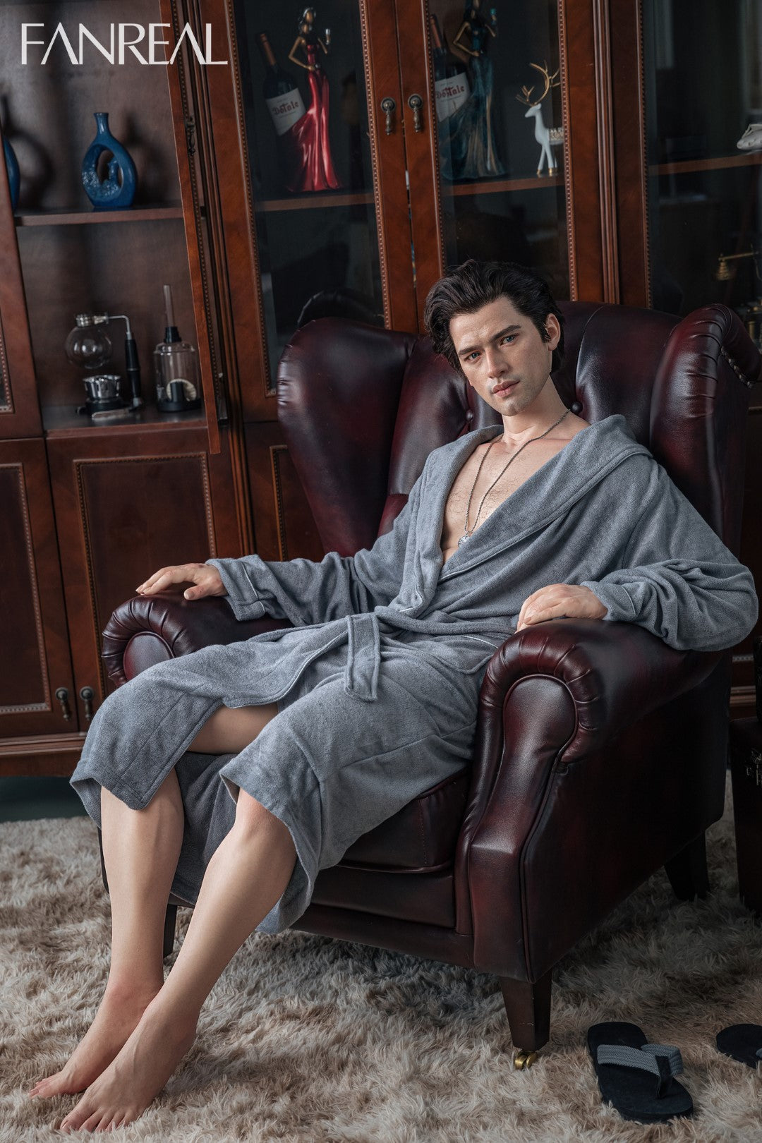 Carter meessoost seksnukk (FanReal Doll 173 cm silikoon)