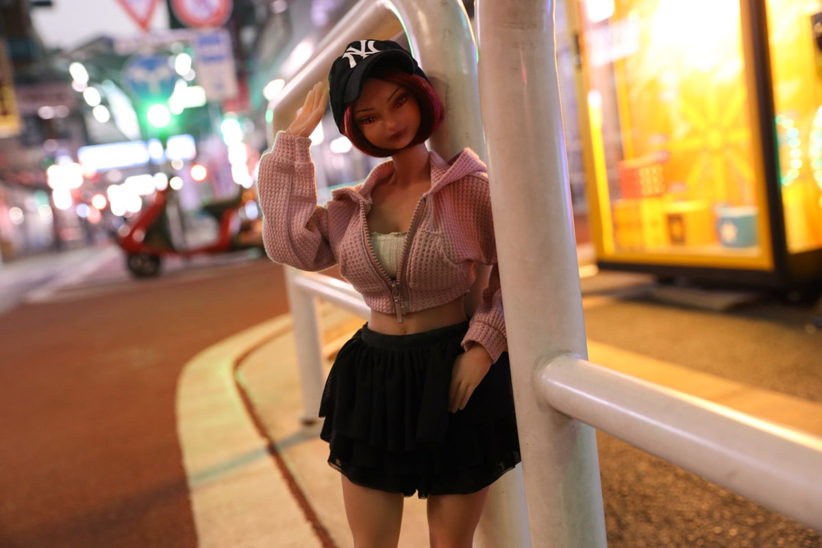 Masami seksnukk (Climax Doll Mini 60cm F tass silikoon)