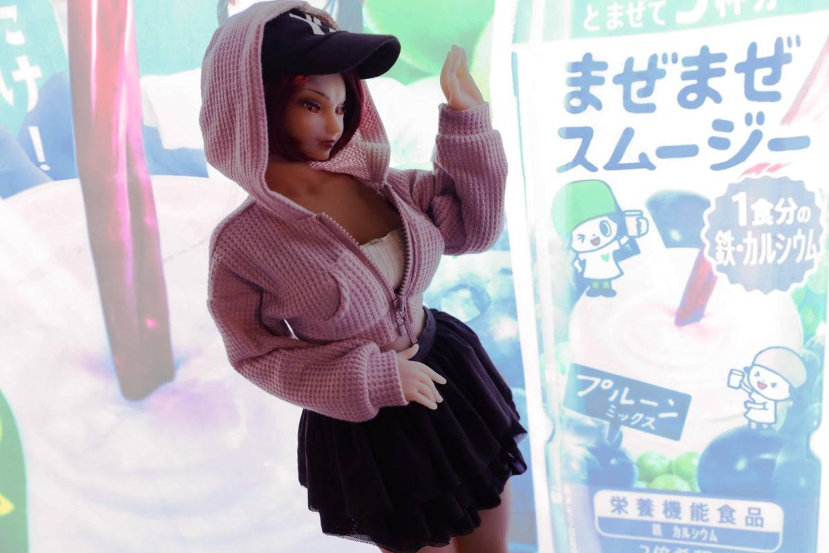 Masami seksnukk (Climax Doll Mini 60cm F tass silikoon)