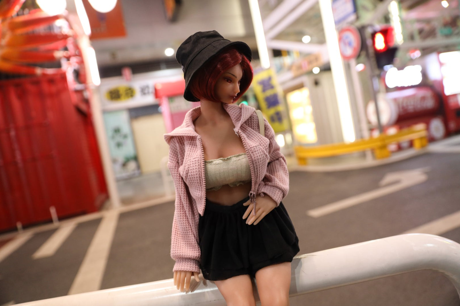 Masami seksnukk (Climax Doll Mini 60cm F tass silikoon)