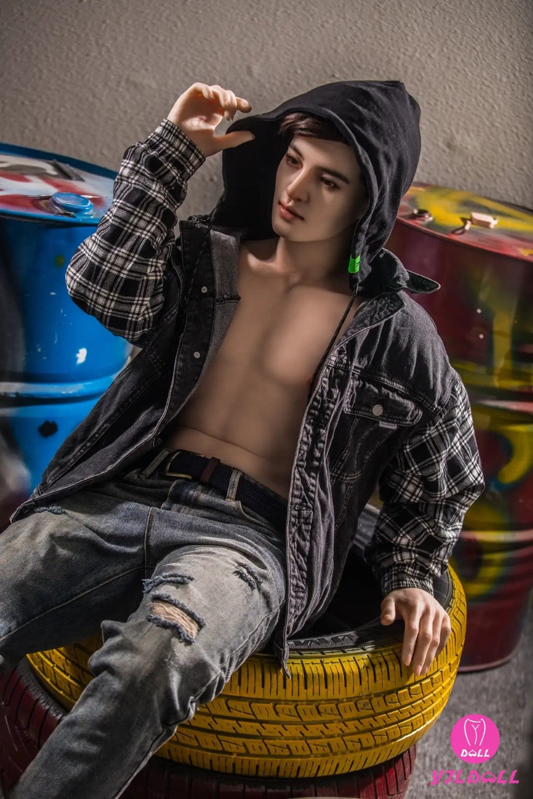 Joseph meessoost seksnukk (YJL Doll 177 cm MD011 silikoon)